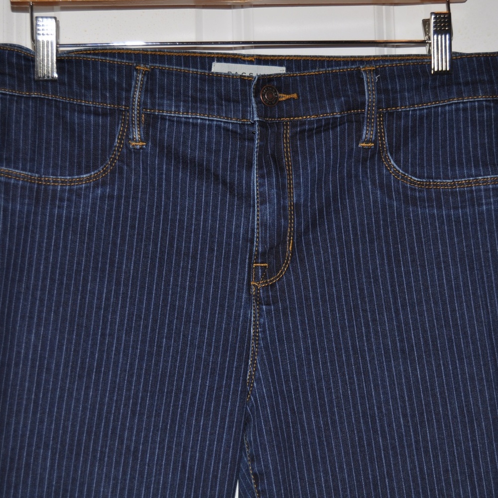 New PACSUN Conductor Stripe Dreamy Jeggings sz 31 - Picture 5 of 8